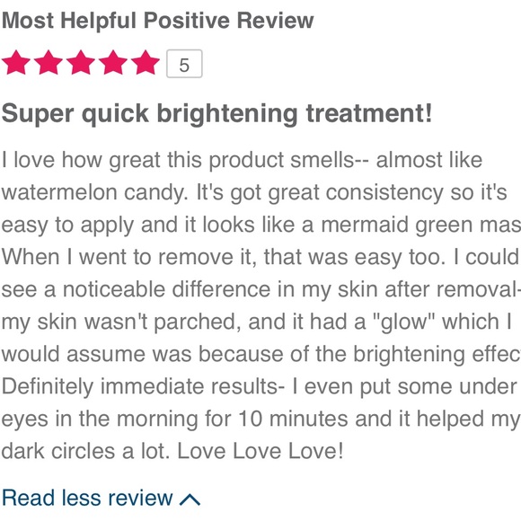 NWT AHAVA Brightening Hydrating Treatment Mask - Picture 3 of 4